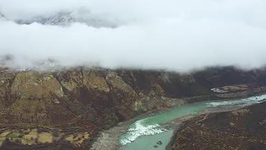 大江大河山川云海江河云层4k航拍视频的预览图